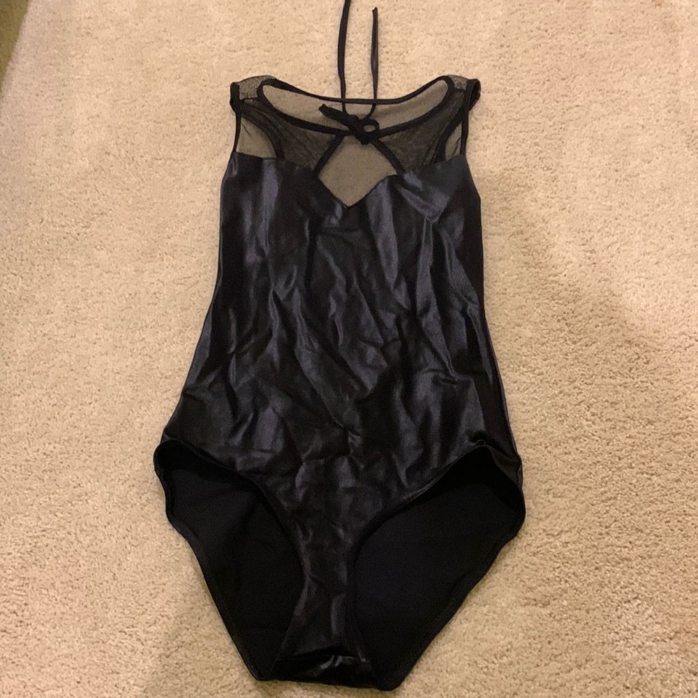 Blackmilk sheer low back bodysuit